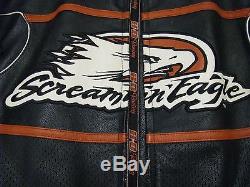 Harley Davison Screaming Eagle leather jacket XL