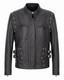 Harley Davison Women Black Leather Studded Moto Biker Jacket Motorcycle Coat M