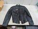 Harley Women's Medium Leather Jacket Diamond Stitch Milwaukee 98 Sturgis 99