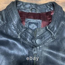 Harley davidson leather jacket 2xl mens 97131-16VM