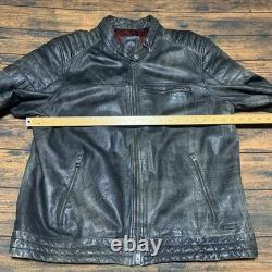 Harley davidson leather jacket 2xl mens 97131-16VM