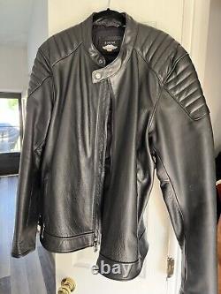 Harley davidson leather jacket mens