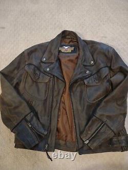 Harley davidson mans l billings leather jacket