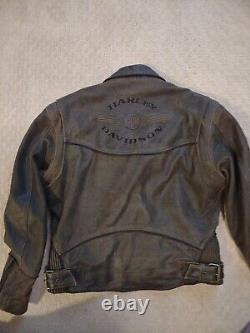 Harley davidson mans l billings leather jacket