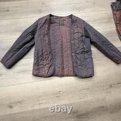 Hein Gericke Dakar Brown Leather Jacket SZ 40 Rare Vintage Heavy Grunge Biker