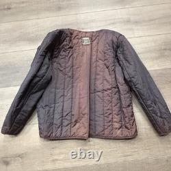 Hein Gericke Dakar Brown Leather Jacket SZ 40 Rare Vintage Heavy Grunge Biker