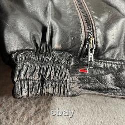 Hein Gericke Echt Leder Leather Motorcycle Jacket With Removable Liner Size 44