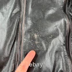 Hein Gericke Echt Leder Leather Motorcycle Jacket With Removable Liner Size 44