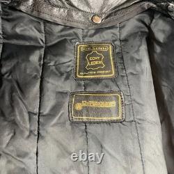 Hein Gericke Echt Leder Leather Motorcycle Jacket With Removable Liner Size 44