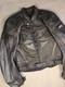Hein Gericke Leather Jacket Motorcycle Mens 42 Black Biker armored Protective