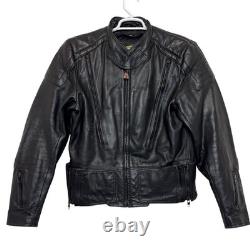 Hein Gericke Motorcycle Leather Cafe Racer Jacket Black Men's Size 42 Vintage Hein Gericke Motorcycle Leather Cafe Racer Jacket Black Men's Size 42 Vintage