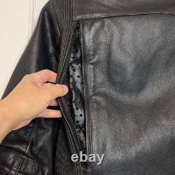 Hein Gericke Motorcycle Leather Cafe Racer Jacket Black Men's Size 42 Vintage Hein Gericke Motorcycle Leather Cafe Racer Jacket Black Men's Size 42 Vintage