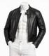 Hein Gericke Speedware Leather Motorcycle Jacket Men's M Black Armor Ready
