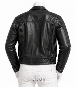 Hein Gericke Speedware Leather Motorcycle Jacket Men's M Black Armor Ready