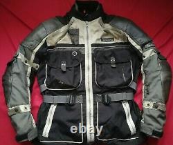 Hein Gericke Tuareg Rallye Gtx Goretex Adventure Motorbike Jacket XL 44 46 Chest