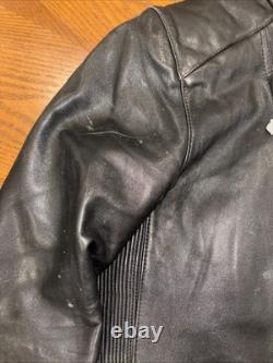 Heine Geriche / Harley Davidson Leather Jacket Large 44 Distressed Vintage