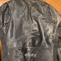 Heine Geriche / Harley Davidson Leather Jacket Large 44 Distressed Vintage