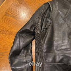 Heine Geriche / Harley Davidson Leather Jacket Large 44 Distressed Vintage