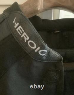 Heroic Podium Street Jacket Hybrid Size 42 Leather Motorcycle Jacket with Armor