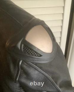 Heroic Podium Street Jacket Hybrid Size 42 Leather Motorcycle Jacket with Armor