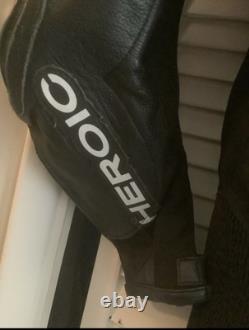 Heroic Podium Street Jacket Hybrid Size 42 Leather Motorcycle Jacket with Armor