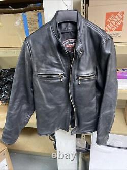 Hillside USA Leather Genuine Horsehide Brown Jacket USA