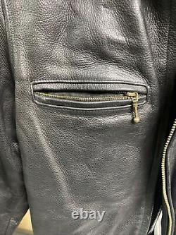 Hillside USA Leather Genuine Horsehide Brown Jacket USA