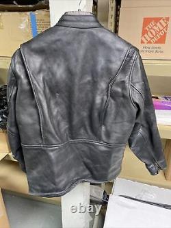 Hillside USA Leather Genuine Horsehide Brown Jacket USA