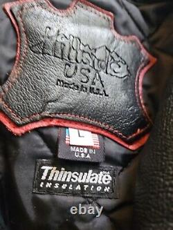 Hillside Usa Leather Jacket Horsehide with armor pockets