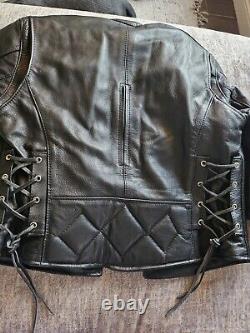 Hillside Usa Leather Jacket Horsehide with armor pockets