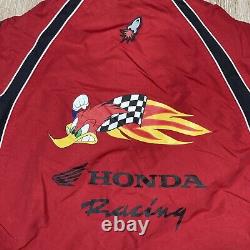 Honda Jacket M Joe Rocket Woody Woodpecker Motorcycle Biker Riding Racing Coat