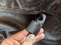 Hot Leathers Leather Jacket Mens XL Black Reflective Skeleton Biker Motorcycle