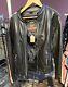 Hot Leathers Motorcycle Jacket L Mens Full Zipout Liner Orange Black