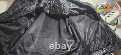 Hot Leathers Motorcycle Jacket L Mens Full Zipout Liner Orange Black