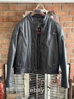 Hot leathers motorcycle jacket