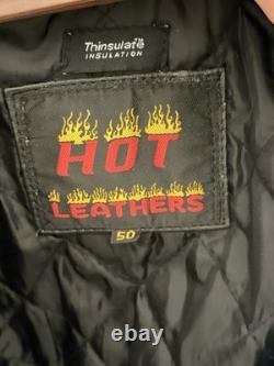 Hot leathers motorcycle jacket
