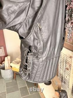 Hot leathers motorcycle jacket