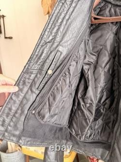 Hot leathers motorcycle jacket