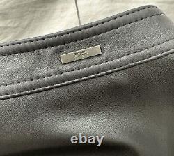Hugo Boss Biker leather Jacket Used Twice, Comes With Tags