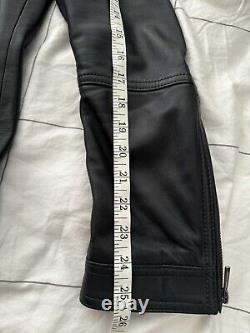 Hugo Boss Biker leather Jacket Used Twice, Comes With Tags