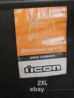 ICON Asphalt Technology, leather motorcycle jacket