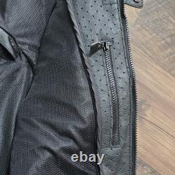 ICON Men's M Motorhead Asphalt Technologies Armored Leather Motorcycle Jacket