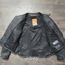 ICON Men's M Motorhead Asphalt Technologies Armored Leather Motorcycle Jacket