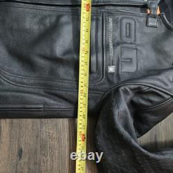 ICON Men's M Motorhead Asphalt Technologies Armored Leather Motorcycle Jacket