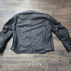 ICON Men's M Motorhead Asphalt Technologies Armored Leather Motorcycle Jacket