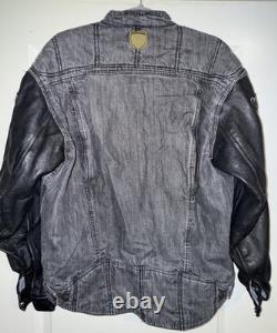 ICON Motorsports Strongarm Boomer Jean Leather Jacket Aramid Reinforced S XL