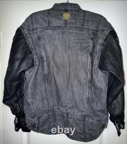 ICON Motorsports Strongarm Boomer Jean Leather Jacket Aramid Reinforced S XL