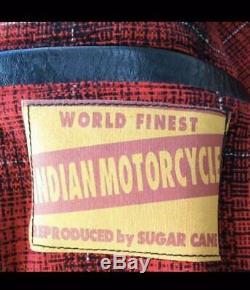 INDIAN MOTORCYCLE Double Riders Jacket M87043 38 Horsehide TOYO ENTERPRISE Used