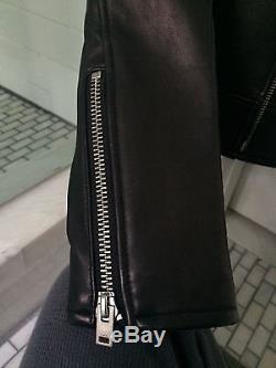 IRO Chaya Leather Jacket Black Lambskin SZ 36 US 2 (RUNS SMALL)