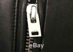 IRO Chaya Leather Jacket Black Lambskin SZ 36 US 2 (RUNS SMALL)